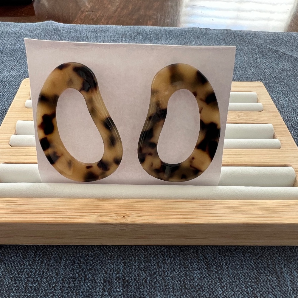 Tortoise Earrings